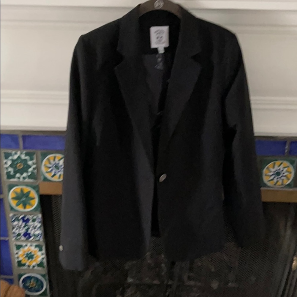 Hipchik Couture blazer with back decoration